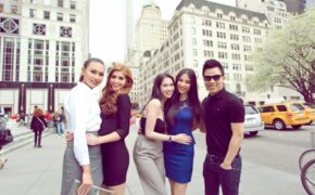 Chân dài Việt khoe sắc trên đất Mỹ