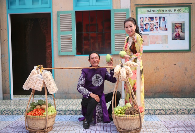 NSƯT Kim Xuân và nghệ sĩ Lê Bình