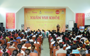 Nutriboost mang chương trình “Xuân vui khỏe” đến 1.500 người lao động