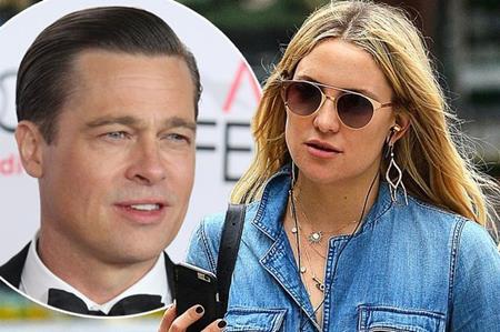 Kate Hudson đang có ý định “cưa cẩm” Brad Pitt