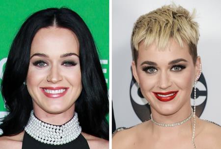 Trước khi trở thành ca sĩ nổi tiếng toàn cầu, Katy Perry đã để tóc vàng óng và giờ đây, nữ ca sĩ cũng đã quyết định tìm về quá khứ với mái tóc cắt ngắn óng ánh bắt mắt.