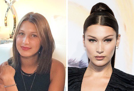  Thần thái của Bella Hadid trước và sau quả là một trời, một vực 