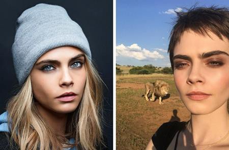 Cara Delevingne thì đã trình làng diện mạo mới đầy nam tính và khiến cho người hâm mộ phải choáng váng thực sự.