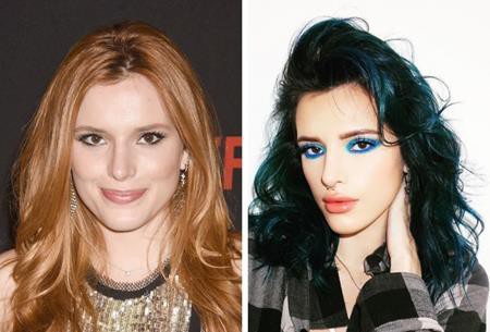 Khó có thể đánh giá Bella Thorne nào xinh đẹp hơn, khi một bên thì ngọt ngào, vui tươi, một bên thì cá tính, hút hồn.