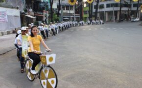 Đạp xe đồng hành hướng đến “Ngày của Mẹ”