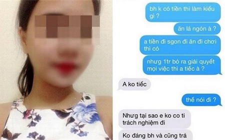 Một câu chuyện khác chấn động dư luận là vụ kể lể chiều chuộng, tiêu tiền vì bạn gái