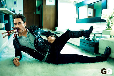 Robert Downey Jr. trên bìa tạp chí GQ