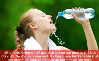 Sai lầm về đồ uống nhiều người mắc phải