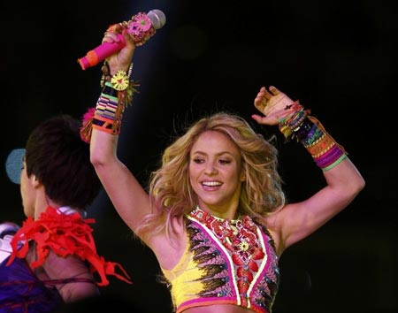 Shakira cuồng nhiệt “tiếp lửa” trận Chung kết World Cup - 1