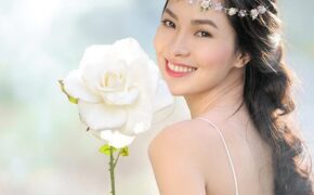 Thí sinh Phụ nữ Việt Nam qua ảnh xinh như “thiên thần áo trắng”