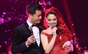 Thanh Thảo tình tứ bên Quang Dũng khi song ca “Vị ngọt đôi môi”