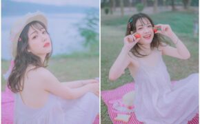 “Hot girl kẹo ngọt” xinh đẹp hút hồn, mê đọc sách