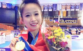 “Hoa khôi” làng võ Châu Tuyết Vân phấn khởi khoe HCV thế giới