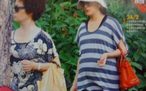 Triệu Vy lần đầu lộ ảnh mang bầu