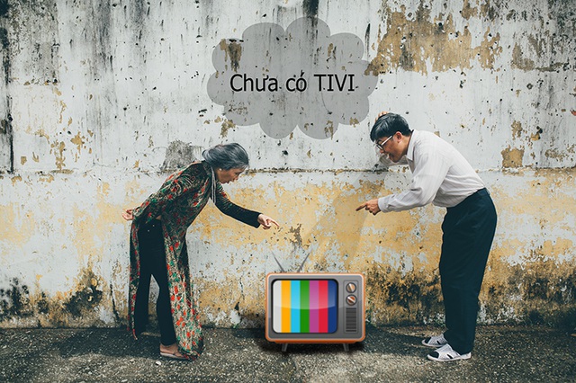 Ông bà anh yêu nhau thời chưa có TV