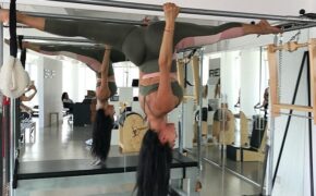 Nicole Scherzinger bốc lửa trong phòng tập