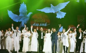 Đường đi bộ Nguyễn Huệ rực sáng với “Câu Chuyện Hoà Bình” số 06