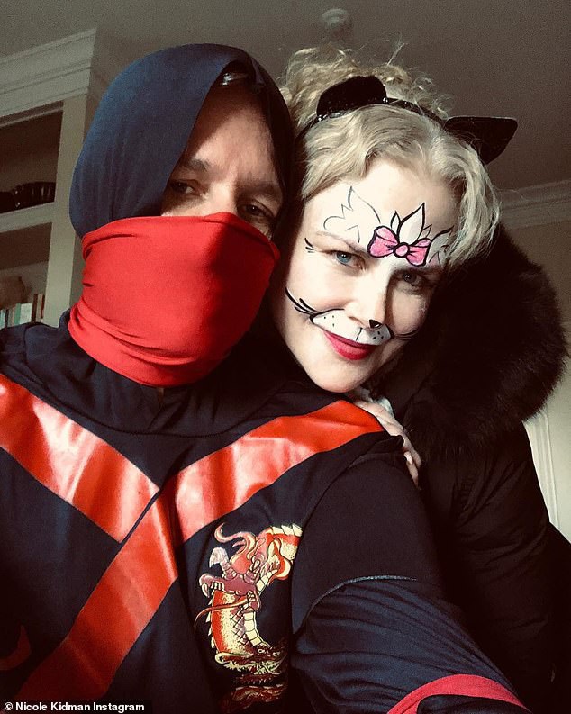  Vợ chồng Nicole Kidman - Keith Urban cũng hòa vào không khí Halloween 