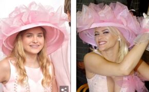Con gái người mẫu quá cố Anna Nicole Smith đội lại mũ của mẹ