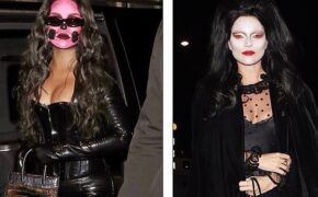 Rihanna khoe vòng một trong tiệc hóa trang