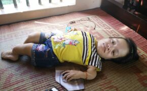 Bàn tay tài hoa của “cô gái da cam” cao 60cm