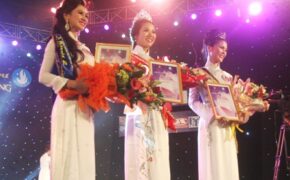 Nữ sinh Kinh tế ẵm ngôi Hoa khôi Đại học Huế 2012