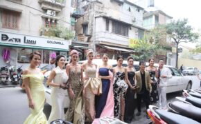 Dàn sao đi Limousine đến dự họp báo Lê Hoàng Hải