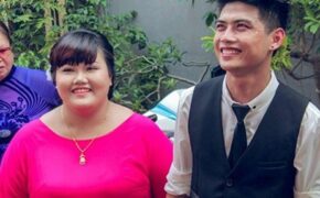 Thích thú với ảnh ăn hỏi của cặp đôi “đũa lệch”