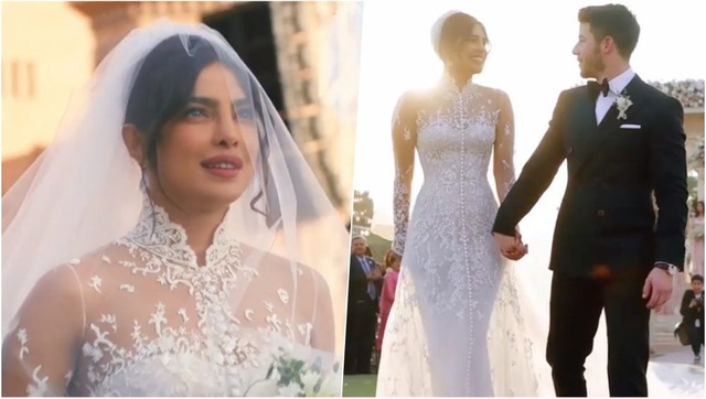 Trọn bộ váy cưới xa hoa của Priyanka Chopra - Ảnh 8.