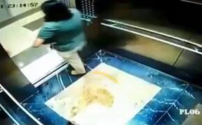 Người phụ nữ che camera nghi tiểu bậy trong thang máy chung cư Hà Nội gây bức xúc