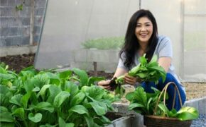 Cựu Thủ tướng Thái đẹp kiều diễm nhờ rau