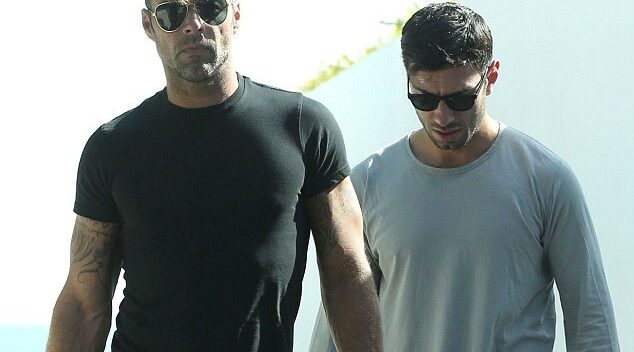 “Trai đẹp” Ricky Martin xuất hiện cùng bạn trai mới