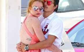 Hiện trường đổ nát sau vụ tranh cãi giữa Lindsay Lohan và chồng tương lai