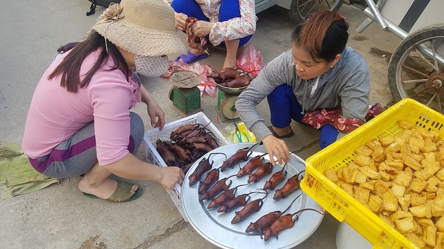 So với mọi năm, giá chuột đồng năm nay không có nhiều biến động, trong đó 1kg chuột có giá dao động từ 100-120 nghìn đồng/kg.