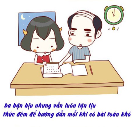 Bình luận của cư dân mạng về truyện Cha và con gái