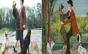 Bộ ảnh cưới siêu đáng yêu mô phỏng phim hoạt hình