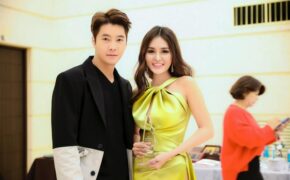 Di Khả Hân hạnh phúc khi giành giải thưởng sắc đẹp tại Hàn Quốc