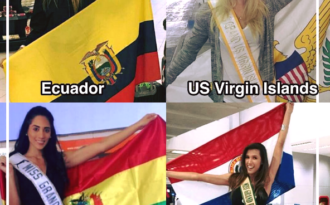 Các mỹ nhân Miss Grand International 2017 rộn ràng khoe ảnh chuẩn bị sang Việt Nam