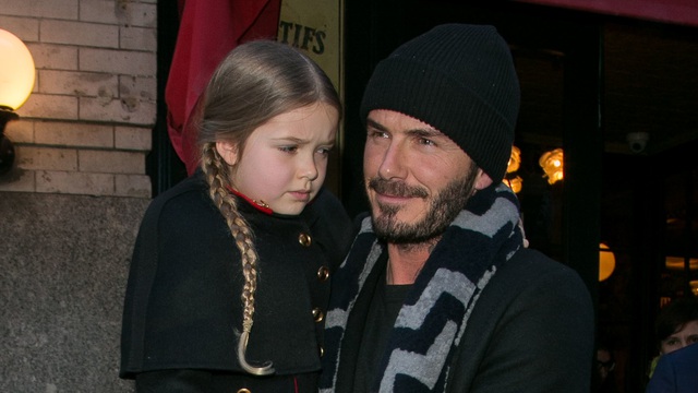 David Beckham đưa con gái đi mua sắm  - 6