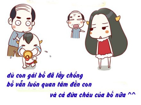 Bình luận của cư dân mạng về truyện Cha và con gái