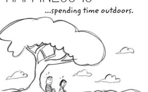 Bộ tranh giúp bạn cảm nhận điều hạnh phúc giản dị quanh ta