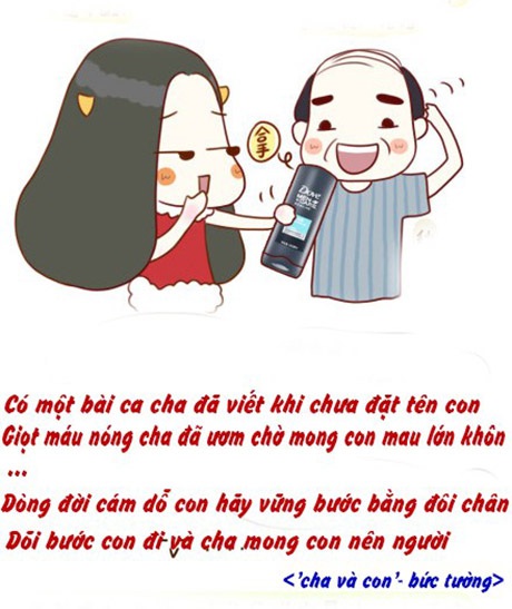 Bình luận của cư dân mạng về truyện Cha và con gái