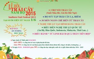 Độc đáo lễ hội trái cây Nam Bộ 2015