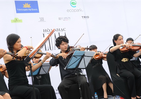 Các nghệ sỹ đàn dây đã rất quen thuộc với công chúng yêu nhạc từ những mùa Luala concert trước