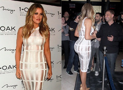 Em cô Kim mặc váy “hở bạo” dự sự kiện