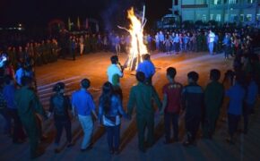 Quảng Ngãi: Tân binh cháy hết mình trước ngày nhập ngũ