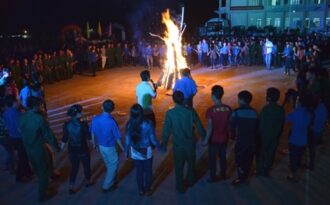 Quảng Ngãi: Tân binh cháy hết mình trước ngày nhập ngũ