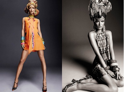 Hình ảnh mới lạ của siêu mẫu Ba Lan