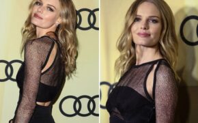 Sao phim Siêu nhân trở lại gợi cảm với váy voan