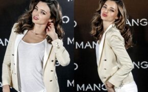 Miranda Kerr trẻ trung và quyến rũ với tông màu trắng